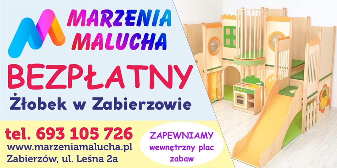 Reklama żłobka marzenia malucha